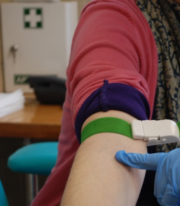 Blood test Blood+test