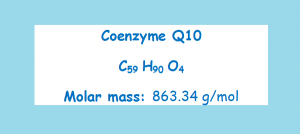 Q10 molecule Q10 C59 H90 O4
