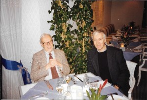 Karl Folkers and Svend Aage Mortensen