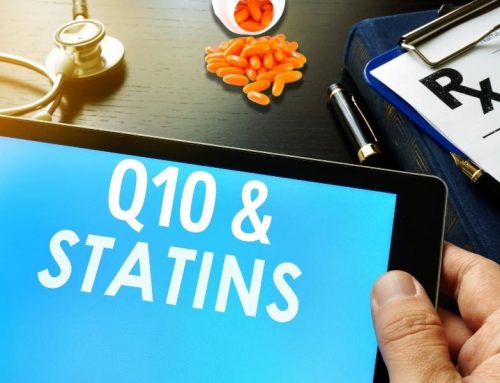 Coenzyme Q10 and fatty acids and statin medications