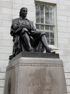 Statue of John Harvard